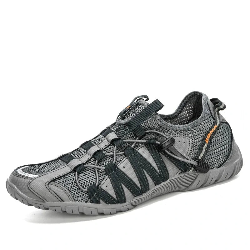 Men Lace Up Athletic Shoes