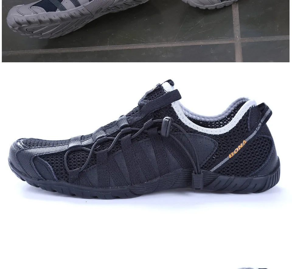 Men Lace Up Athletic Shoes