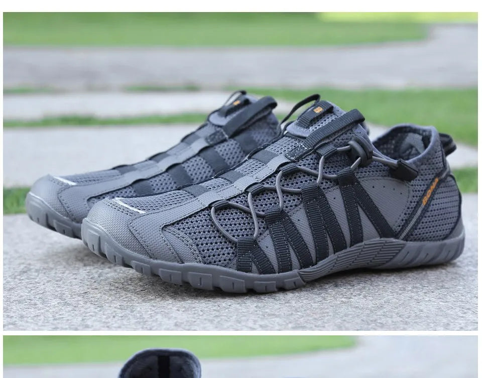 Men Lace Up Athletic Shoes
