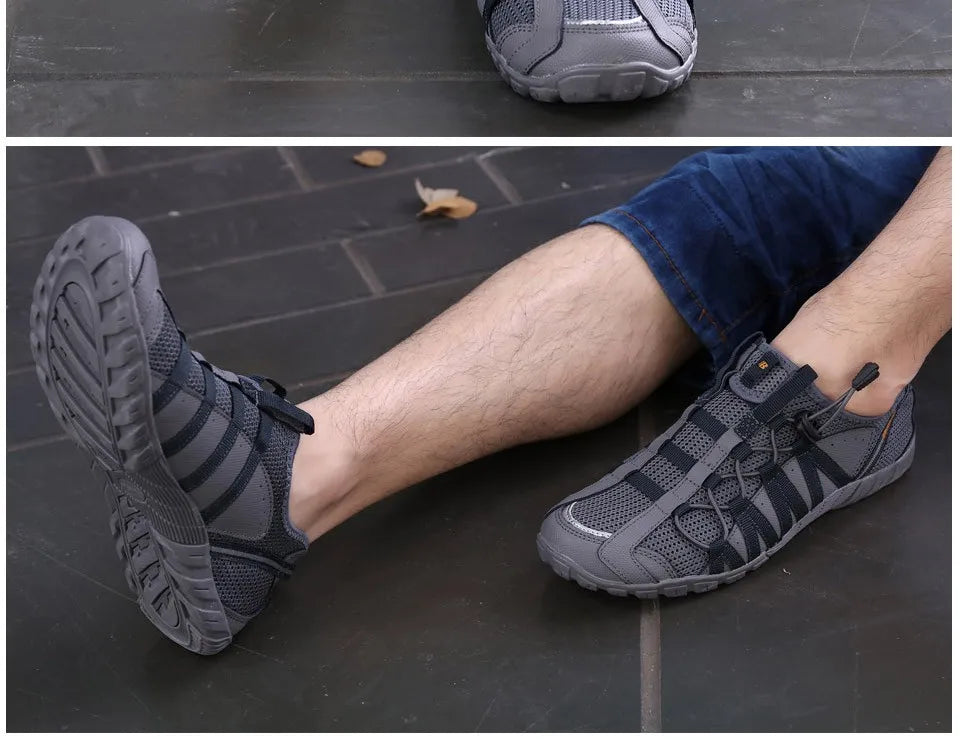 Men Lace Up Athletic Shoes